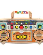 2Kids Toys Activity Board Wooden FM Radio jucărie cu activități 12m+ 1 buc