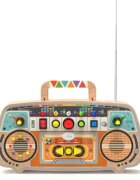 2Kids Toys Activity Board Wooden FM Radio jucărie cu activități 12m+ 1 buc