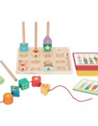 2Kids Toys Card Sorting Game Meadow jucărie cu activități 18m+ 30 buc