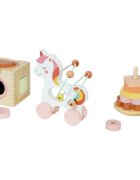 2Kids Toys Motor Skills Toys 3 in 1 Unicorn set de jucării 3 buc