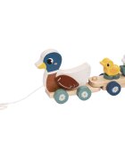 2Kids Toys Pull-along Toy Duck Family jucărie de tras 12m+ 1 buc