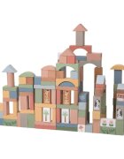 2Kids Toys Safari Animal Blocks jucărie cu activități din lemn 12m+ 120 buc