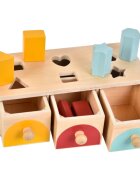 2Kids Toys Shape Sorting Box jucărie cu activități 12m+ 10 buc