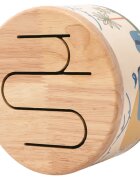2Kids Toys Wooden Drum Safari jucărie muzicală 18m+ 1 buc