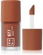 3INA The No-Rules Cream machiaj multifuncțional pentru ochi buze și față culoare 677 - Medium neutral brown 8 ml
