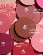 3INA The No-Rules Powder machiaj multifuncțional pentru ochi buze și față culoare 362 - Classic soft pink matte 8 g