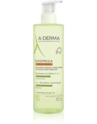 A-Derma Exomega Control 2 in 1 emollient cleansing gel gel de duș pentru piele uscata spre atopica 500 ml