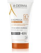 A-Derma Exomega Control Emollient Solar Cream cremă protectoare pentru fata si corp SPF 50+ 150 ml