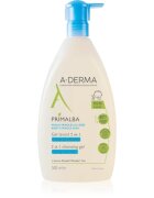 A-Derma Primalba Baby gel de duș pentru corp și păr pentru copii 500 ml