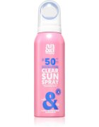 A.N.D. Beauty Clear Sun Spray Spray protector invizibil SPF 50 100 ml