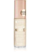 AA Wings of Color Gentle Nude Foundation fond de ten lichid cu efect de hidratare culoare 401 Ivory 30 ml