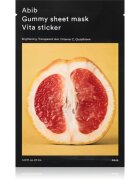 Abib Gummy Sheet Mask Vita Sticker mască textilă iluminatoare cu efect calmant 27 ml