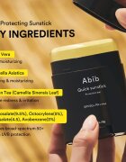Abib Quick Sunstick Protection Bar baton cu protectie solara cu efect de hidratare SPF 50+ 22 g