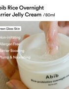 Abib Rice Probiotics Overnight Mask Barrier Jelly masca faciala de noapte pentru hidratare intensa 80 ml