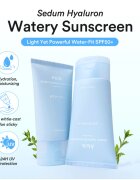 Abib Sedum Hyaluron Watery Tube Sunscreen crema de soare pentru fata cu efect calmant SPF 50+ 50 ml