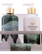 Accentra Winter Spa set cadou de maini parfum Fresh Pine & Winter Berries