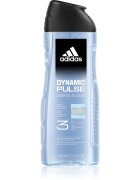 Adidas Dynamic Pulse gel de dus pentru față corp și păr 3 in 1 400 ml