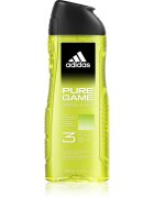 Adidas Pure Game gel de dus pentru față corp și păr 3 in 1 pentru bărbați 400 ml