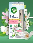 Air Wick Active Fresh Jasmine Bouquet odorizant de aer automat cu reîncărcare 228 ml