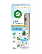 Air Wick Active Fresh Linen & White Orchid odorizant de aer automat cu reîncărcare 228 ml