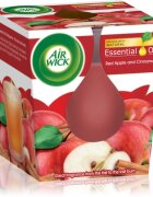 Air Wick Essential Oil Red Apple & Cinnamon lumânare parfumată 105 g
