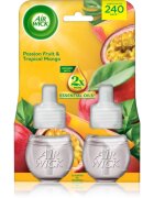 Air Wick Passion Fruit & Tropical Mango rezervă pentru difuzorul electric 2x19 ml