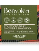 Alfaparf Milano Benvoleo Daily șampon organic solid 3 in 1 80 g