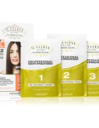 Alfaparf Milano Il Salone Milano Straightening Kit tratament de îngrijire pentru par sensibil Illuminating Linseed Oil 1 buc