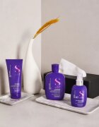 Alfaparf Milano Semi di Lino Blonde balsam de par violet pentru parul blond cu suvite 200 ml