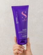 Alfaparf Milano Semi di Lino Blonde balsam de par violet pentru parul blond cu suvite 200 ml