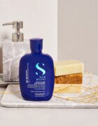 Alfaparf Milano Semi di Lino Brunette șampon nuanțator neutralizarea subtonurilor de alamă 250 ml