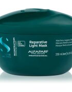 Alfaparf Milano Semi di Lino Reconstruction Reparative Light Mask masca pentru regenerare pentru par deteriorat pentru păr fin 200 ml