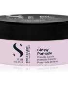 Alfaparf Milano Semi di Lino Style&Care Glossy Pomade pomadă modelatoare cu ceară pentru definirea și modelarea coafurii lucios 100 ml