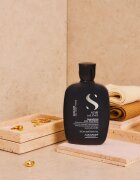 Alfaparf Milano Semi di Lino Sublime șampon detoxifiant pentru curățare pentru toate tipurile de păr 250 ml