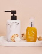 Alfaparf Milano Semi di Lino Sunshine lapte pentru par ce nu necesita clatire pentru par expus la soare 125 ml