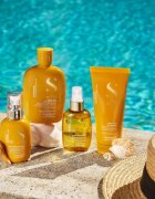 Alfaparf Milano Semi di Lino Sunshine sampon protector pentru par expus la soare 250 ml