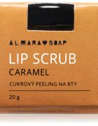 Almara Soap Lip Scrub exfoliant din zahar de buze Caramel 20 g