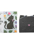 Almara Soap My Happy Cat sãpun lucrat manual cu arome de piersici pentru copii 100 g