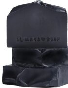 Almara Soap Natural Black As My Soul Sapun natural pentru ten gras si problematic 90 g