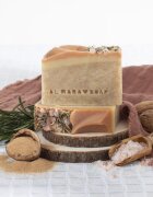 Almara Soap Natural Peeling Walnut Sapun natural cu efect exfoliant 90 g