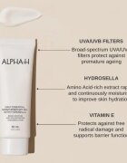 Alpha-H Daily Essential crema de zi hidratanta SPF 50+ 50 ml
