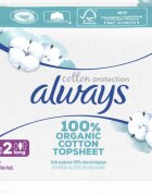 Always Cotton Protection Long absorbante fara parfum 9 buc
