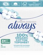 Always Cotton Protection Normal absorbante fara parfum 11 buc