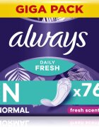 Always Daily Fresh Normal absorbante produs parfumat 76 buc