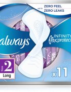 Always Infinity Long Size 2 absorbante 11 buc