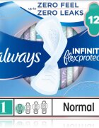 Always Infinity Normal Size 1 absorbante 12 buc