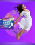 Always Platinum Night Size 3 absorbante pentru noapte 22 buc