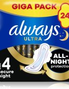 Always Ultra Secure Night absorbante 24 buc
