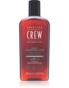 American Crew 3 in 1 Chamimile + Pine șampon balsam și gel de duș 3 în 1 pentru barbati 450 ml
