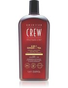 American Crew 3 in 1 Ginger + Tea șampon balsam și gel de duș 3 în 1 pentru barbati 1000 ml